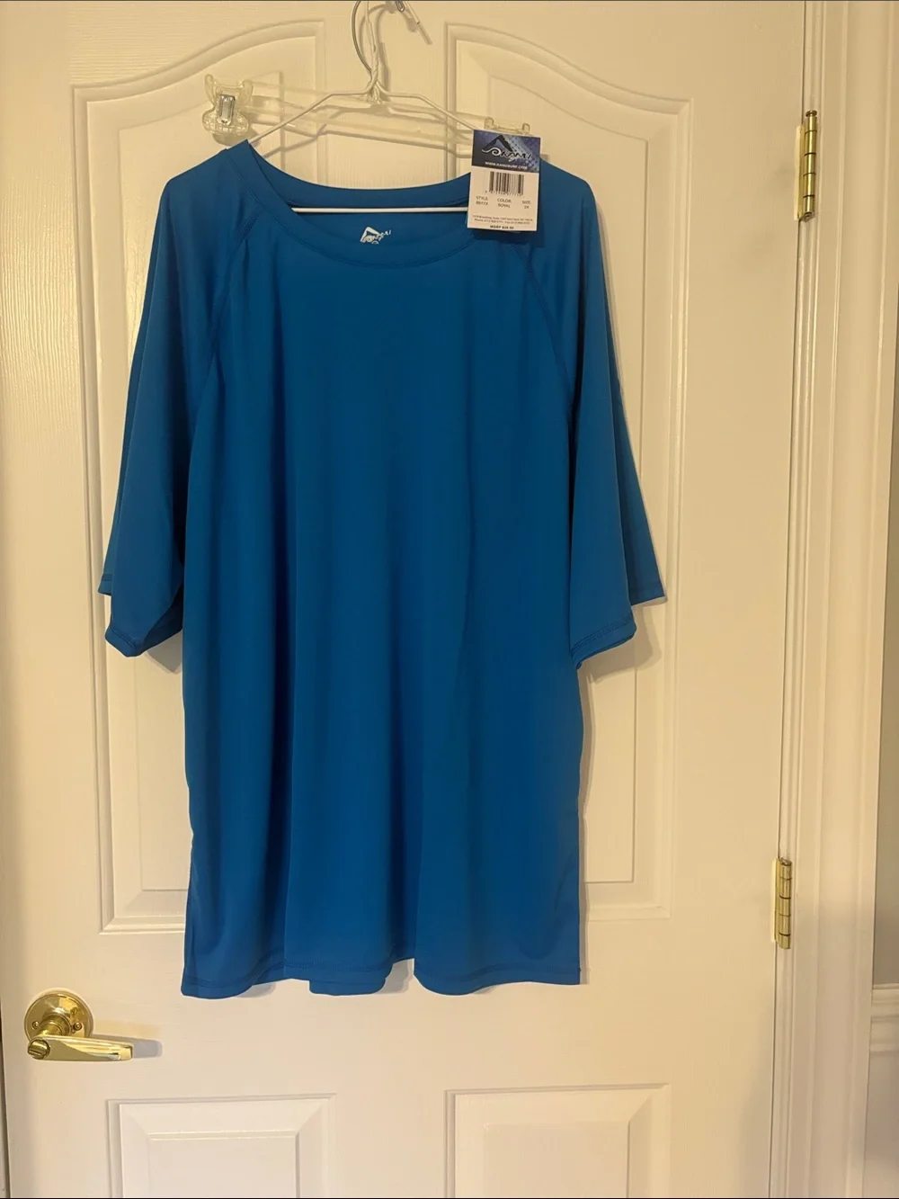 Kanu Surf Blue Short Sleeve men’s Swim shirt